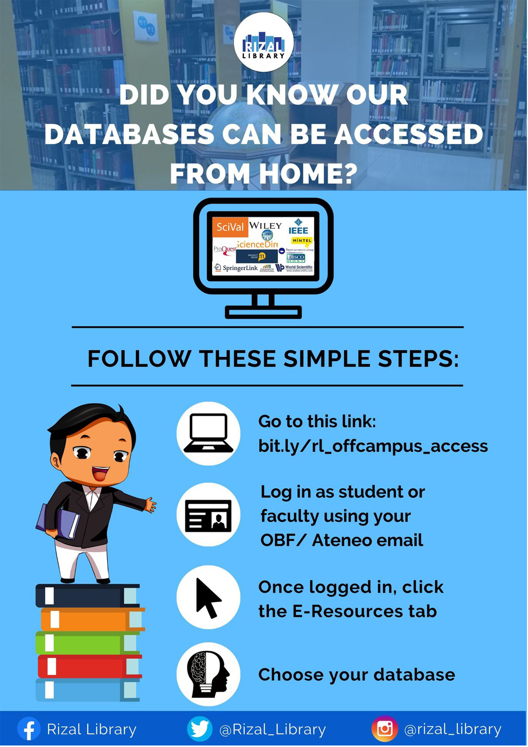how to access database at home